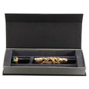 JINHAO Golden Dragon Heavy Fountain Pen Clip Medium Nib 18KGP Business Men Gifts