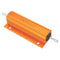 RX24 100W 12R 12RJ Metal Aluminum Case High Power Resistor Golden Metal Shell Case Heatsink Resistance Resistor