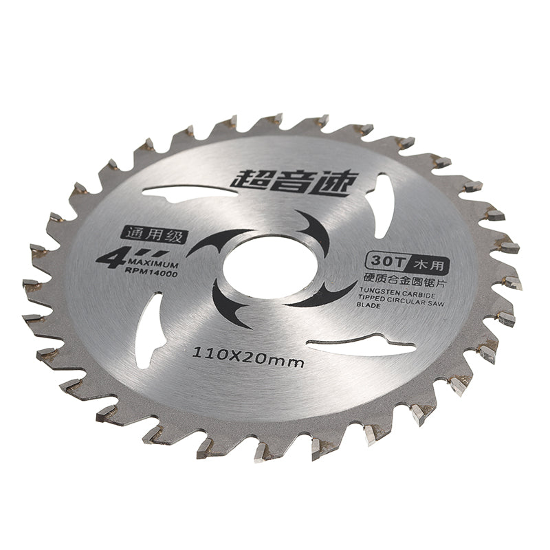 110m 30/40 TCT Teeth Saw Blade Angle Grinder Wood Plastic Cutting Circular Disc
