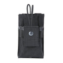 Bakeey Double-layer Sport Storage Pouch Multifunctional Outdoor Military Tactical Backpack Walkie Talkie Bag Hanging Bags Camping Hike Pouch Cell Phone Bag
