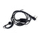 2 PIN PTT Earpiece Headset Earphone Mic For BAOFENG 888S UV5 Two-way Radio Walkie Talkie