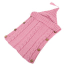 Winter Autumn Baby Sleeping Bag Kids Toddler Warm Sleeping Bag Wool Knit Thick Quilt