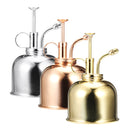 300mL Mini Brass Home Plant Mister Plunger Flower Water Spray Bottle Potted Spraying Watering Can Decorations