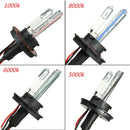 Pair 9007 35W 55W Hi-Lo Dual Beam Car Xenon White Headlight HID Light Bulbs Lamp