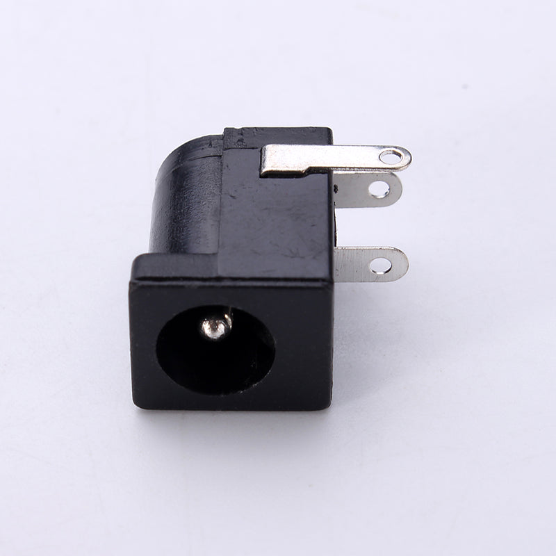 50pcs DC-005 3Pin Black DC Power Jack Socket Connector 5.5*2.1mm