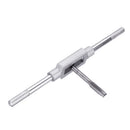 Drillpro M3-M12 Spanner with 5pcs M3-M8 HSS Screw Thread Metric Hand Tap Machine Screw Tap