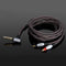 Earmax 4.4mm DIY Replacement Earphone Headphone Audio Cable For ATH-SR9 ES750 ESW950