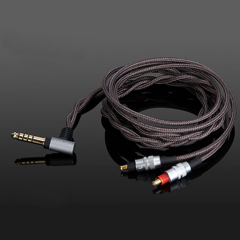 Earmax 4.4mm DIY Replacement Earphone Headphone Audio Cable For ATH-SR9 ES750 ESW950