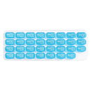 31 Slots Pill Box Pills Organizer Pills Tablets Holder Storage Case for 1 Month Pill Case