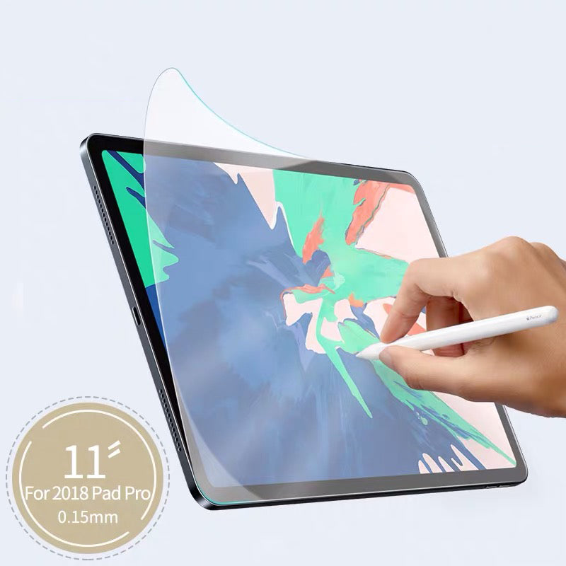 Baseus Matte Paper-like Surface Anti-Glare Writing Drawing PET Screen Protector for iPad Pro 11 inch 2018