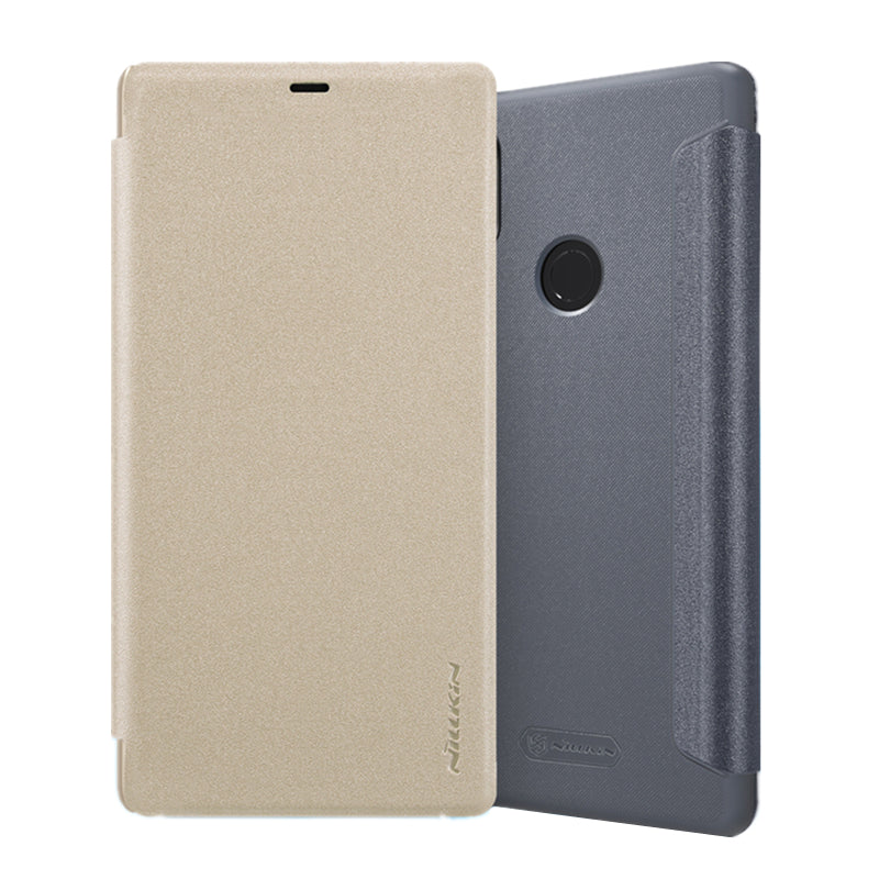NILLKIN Ultra Thin Smart Sleep Shockproof Flip PC Leather Protective Case For Xiaomi Mi8 SE
