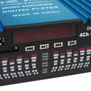 360W DC 12V Digital Audio Stereo Amplifier 4CH USB SD FM + Remote Control