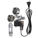 Aquarium System Dual Gauge CO2 Pressure Regulators Bubble Counter Solenoid Valve