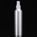 30ml-250ml Empty Aluminum Metal Spray Bottle Transparent/White Fine Mist Spray Head Portable Sprayer