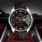 SKMEI 9106 5ATM Waterproof Sport Men Watch Calendar Function Stopwatch Quartz Watch