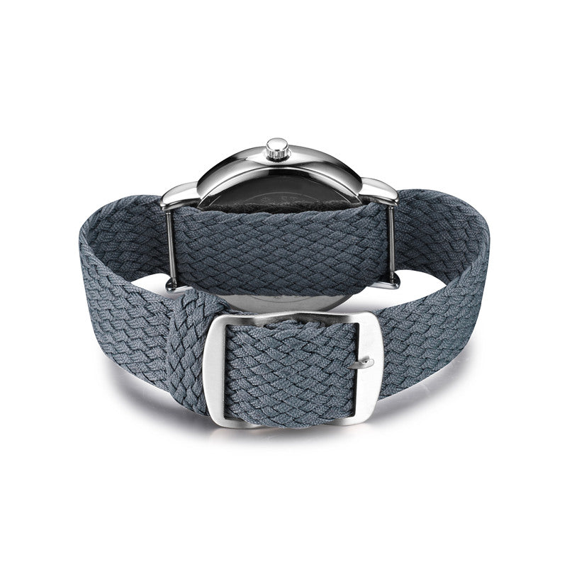 REBIRTH RE065 Casual Style Men Wrist Watch Nylon Band Quartz Watch