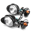 Motorcycle Passing Turn Signal Spot Fog Handle Bar Lights For Harley/Honda/Yamaha/Kawasaki/Suzuki