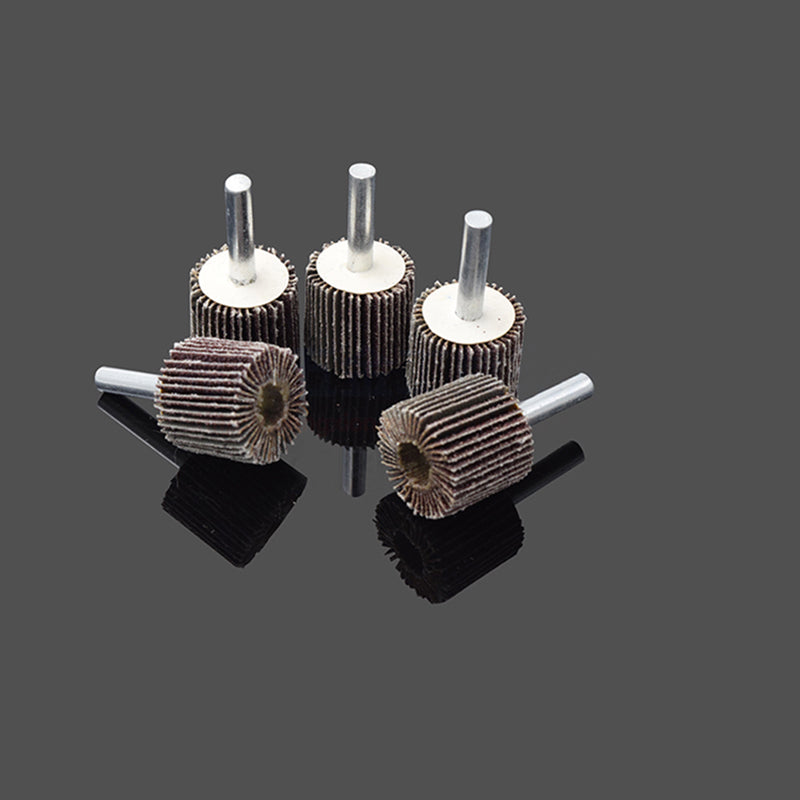 1PC 15-80mm Sandpaper Grinding Polishing Wheel 80 Grit Abrasive Head For Rotary Tools