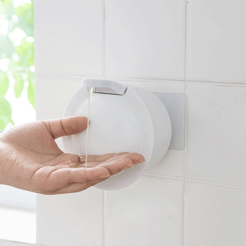 350mL Wall-mounted Hand Pushed Soap Dispenser Hands Wash Machine Liquid Soap Lotion Dispensers