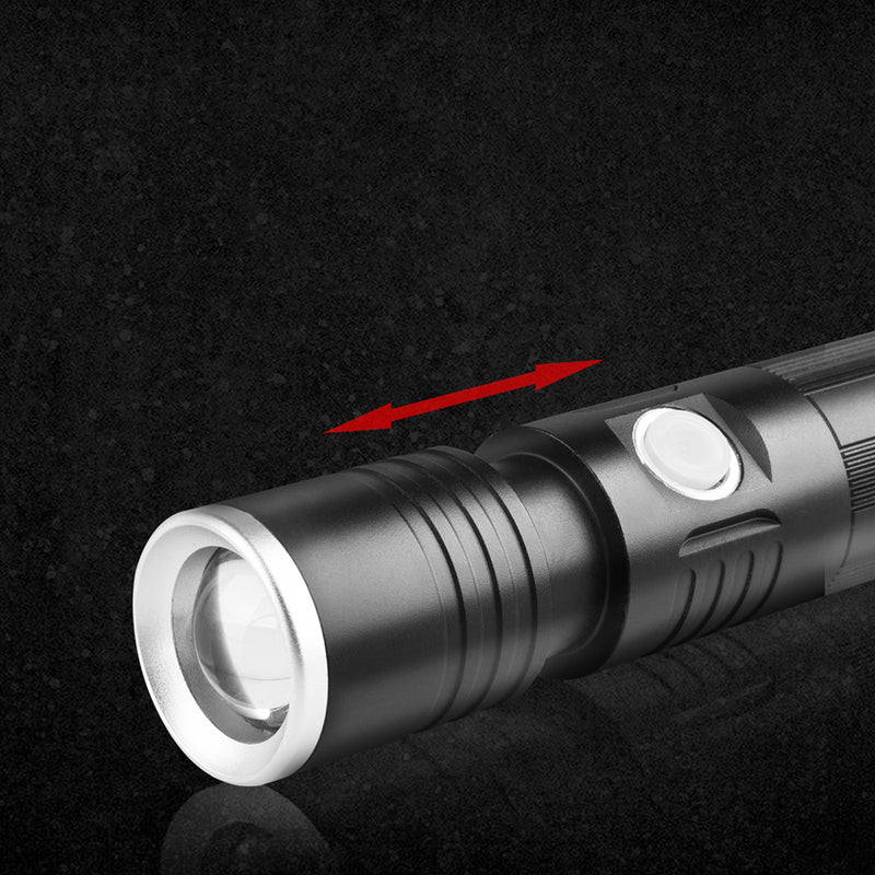 XANES S1 230LM 3 Modes Multifunction Waterproof Zoomable Magnetic Base LED Flashlight & Screwdriver