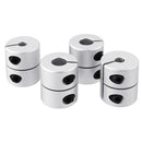 5mm to 8mm Aluminum Shaft Coupler Rigid Clamping Coupler for Creality/ Ender 3 3D Printer