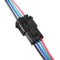 Excellway 10 sets JST 15cm SM 4Pin 22AWG Wire Male and Female Connectors Wire Pitch 2.54mm