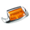 Front Fender Tip Light With Amber Light Lens For Harley Davidson FLT FLHR FLSTC FLSTN