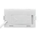 Digital Mini LCD Digital Thermometer Hygrometer Fridge Freezer Temperature Humidity Meter White Egg