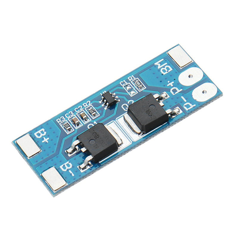 20pcs 2S 7.4V 8A Peak Current 15A 18650 Lithium Battery Protection Board With Over-Charge Protection