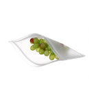 Reusable Translucent Frosted PEVA Food Storage Bag for Sandwich Snack Lunch Fruit Kitchen Storage Container