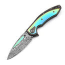 LAOTIE ZA14 205mm Stainless Steel Folding Knife Outdoor Hiking Survival Tools Kit Mini Pocket Knife