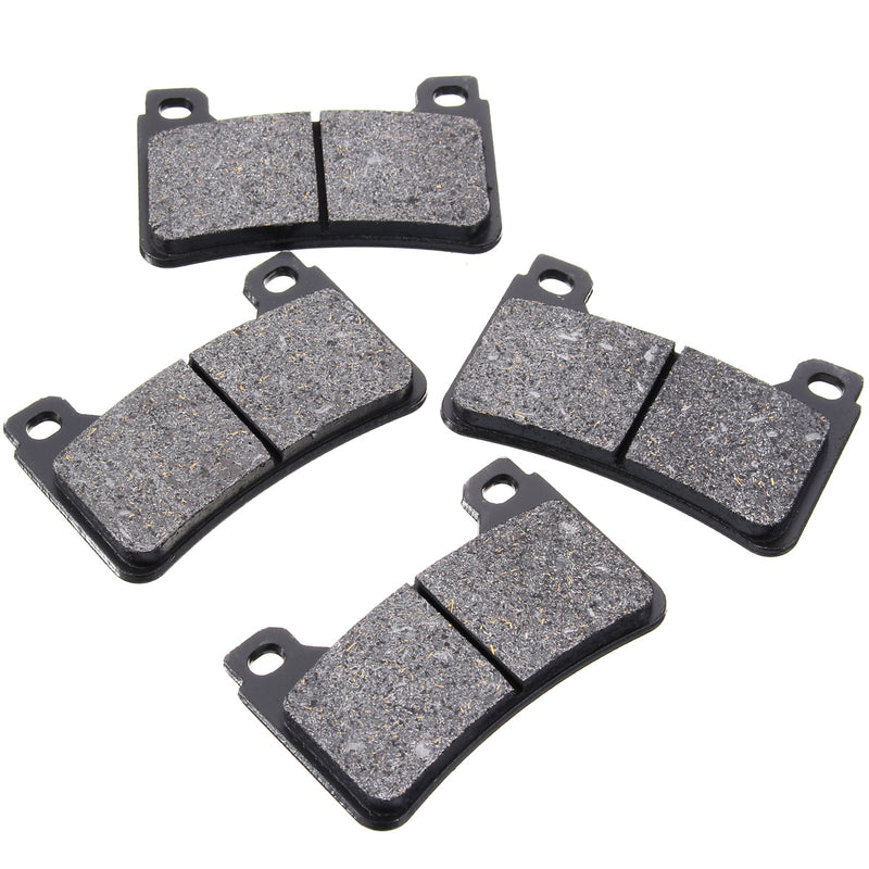 4pcs Front  Organic Brake Pads For Honda 05-06 CBR600RR 04-05 CBR1000RR