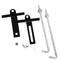 Universal Adjustable Metal Car Battery Tray Adjustable Hold Down Clamp Bracket Kit Cycle