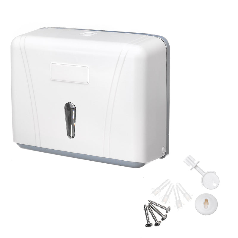 Wall Mounted Toilet Hand Paper Dispenser Towel Tissue Box Holder Bathroom Kit