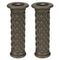 7/8inch Universal Motorcycle Cafe Racer Classic Rubber Handlebar Hand Grips Bar