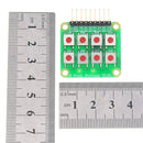 5pcs Micro Switch 2x4 Matrix Keyboard 8 Bit Keyboard External Keyboard Expansion Board Module