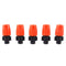 1/2" Five Outlets Spraying Nozzle Garden Balcony Greenhouse Misting Atomizing adjustable Sprinkler