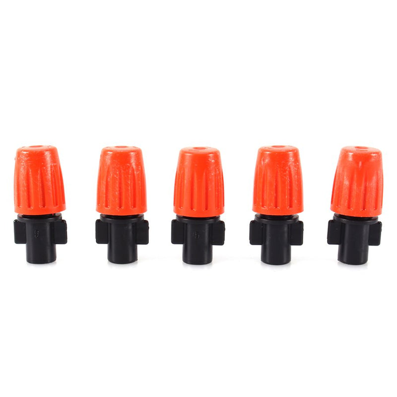 1/2" Five Outlets Spraying Nozzle Garden Balcony Greenhouse Misting Atomizing adjustable Sprinkler