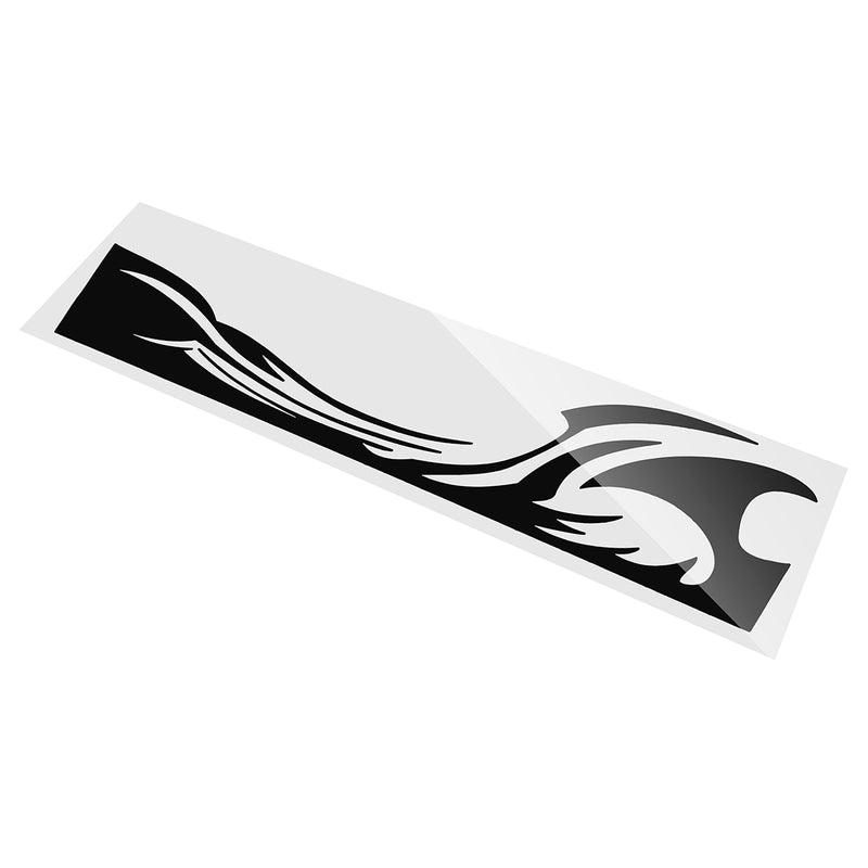 210cm*38cm Sports Stripe Pattern Style Car Stickers Vinyl Decal for Race SUV Side Body