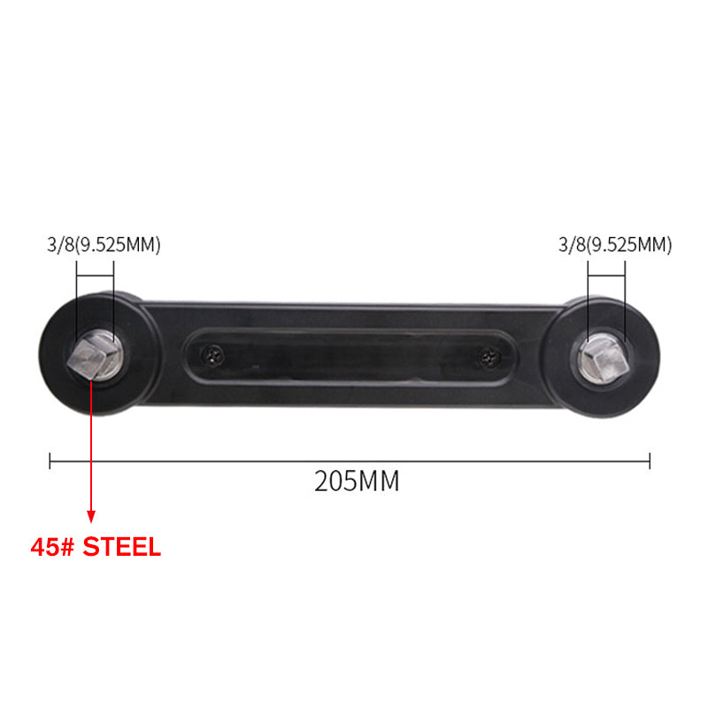 Universal 3/8" Steel Extension Wrench Home Car Vehicle Automotive Repair Wrench Tool