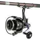 Bobing COONOR 11+1BB Spinning Fishing Reel GT4:7:1 Right/Left Handle Dual Brake System Carp Fishing