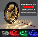 4mm Narrow Width DC12V 5M 2835 Flexible LED Strip Light Non-Waterproof for Home Indoor Bed Decor