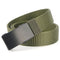 AWMN 125cm Nylon Waist Leisure Belts Zinc Alloy Quick Release Inserting Buckle Tactical Belt