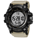 SANDA 359 Digital Watch Military Multifunction Stoptwatch Waterproof Student Men Watch