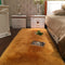 150x60cm Faux Wool Plush Rug Soft Shaggy Carpet Home Floor Area Mat Decoration