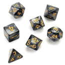 ECUBEE 42 Pcs Polyhedral Dice Double-Color For Role Pliaying Game Dice Set With Bag
