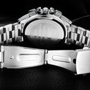 LONGBO 8833 Stainless Steel Band Fashion Business Style Luminous Display Men Quartz Watch