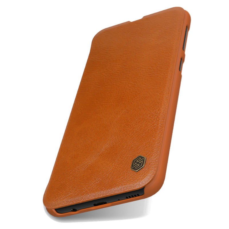 NILLKIN Flip Shockproof Card Slot Holder PU Leather Protective Case for Samsung Galaxy M30 2019