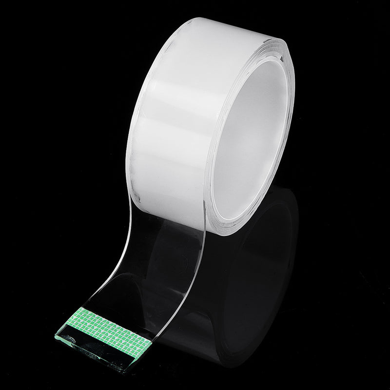 40mm*1m/3m*2mm Magic Tape Washable Adhesive Double-sided Nano Acrylic Sticker Traceless Tape