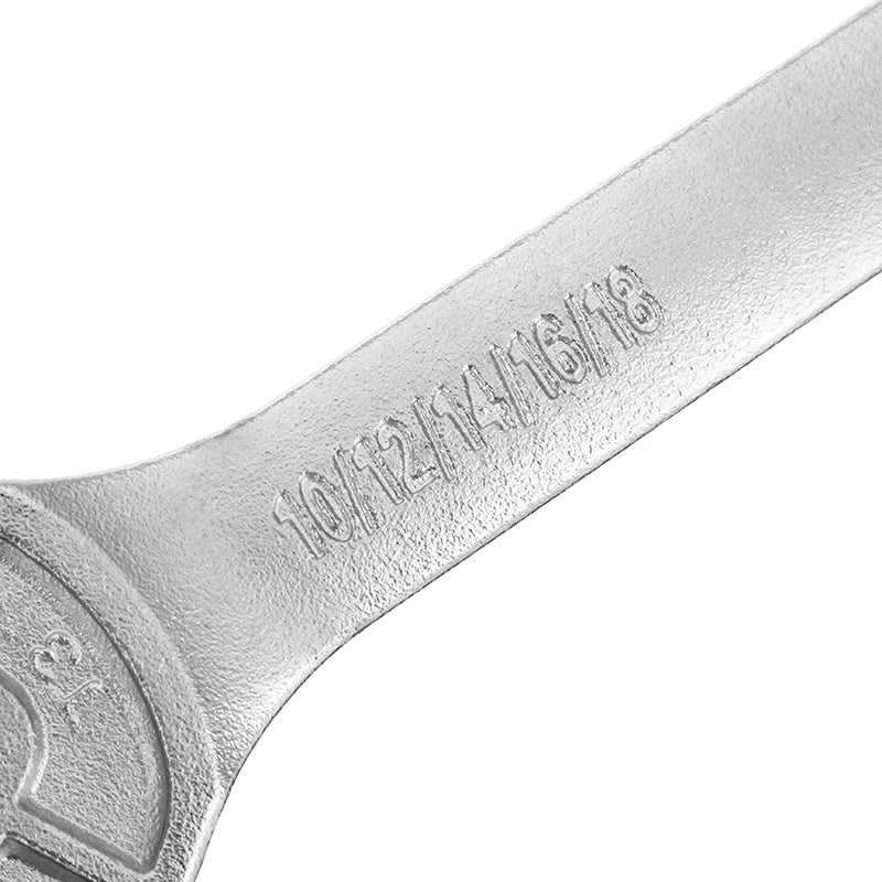 Raitool 10 In 1 Multifunctional Ratchet Wrench Spanner Universal Spanner Wrench Mechanism Works